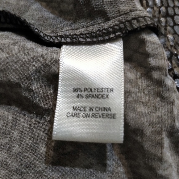 Light Faux Snakeskin Jacket by Sport Haley EUC M/L - Picture 5 of 5